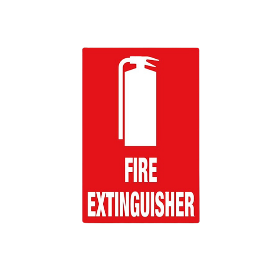 EXTINGUISHER  LOCATION- SMALL SIGN