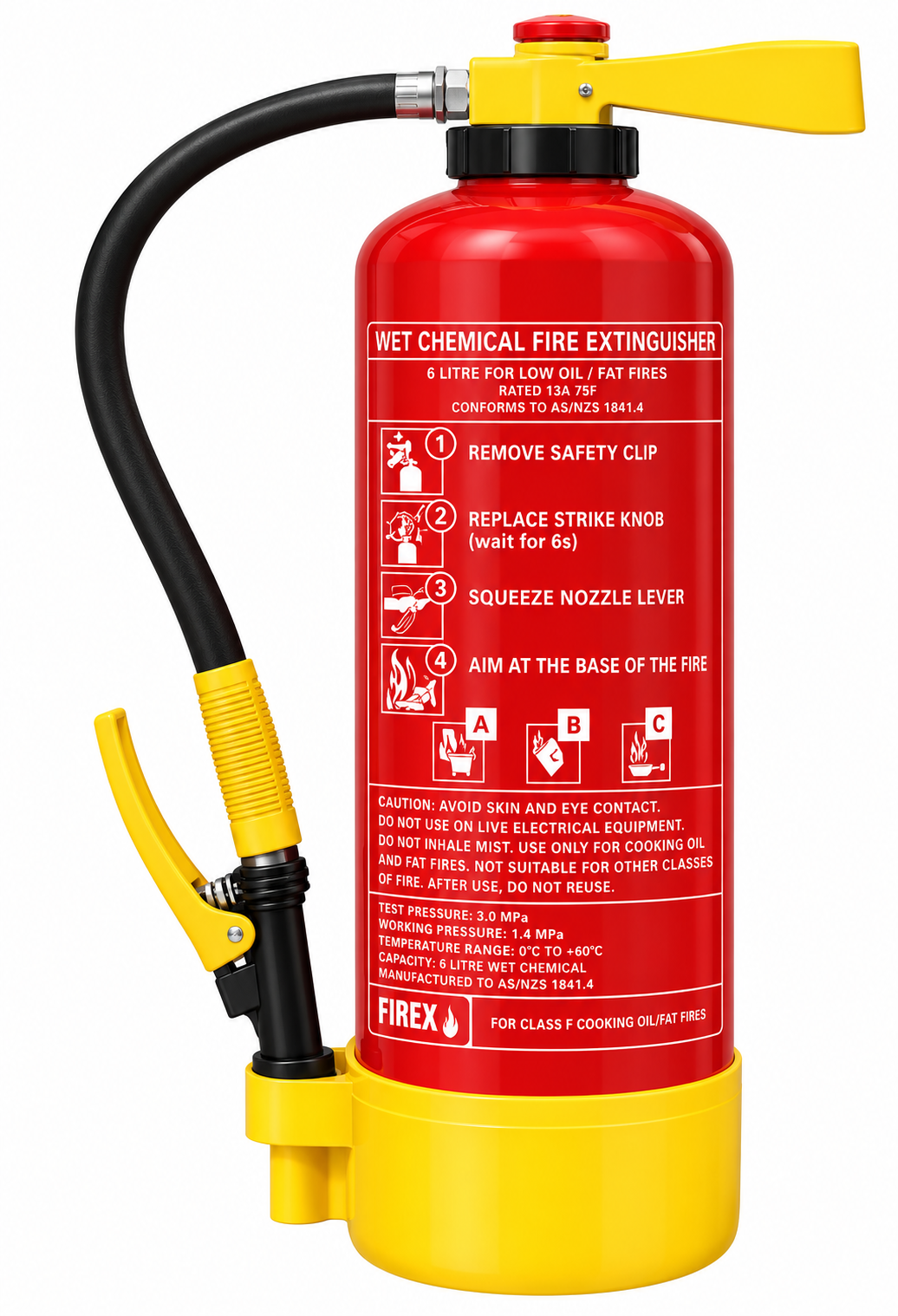 6Kg DCP ABC Cartridge Extinguisher (Solas)